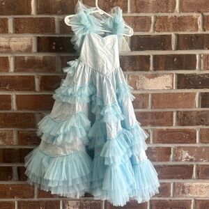 Dollcake Light Blue Ruffled Dance Dress